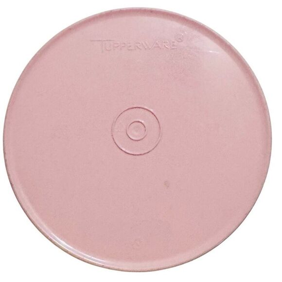 Tupperware Servalier Canister 2.7L / 11.5 Cup Pink White Seal New 807-16 - Picture 8 of 11